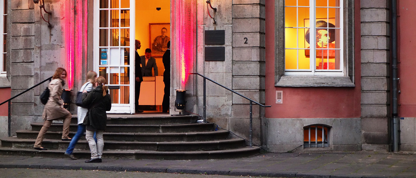 Abendveranstaltung im Goethe Musuéum Düsseldorf